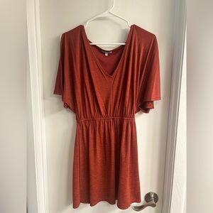 Burnt Orange Dress